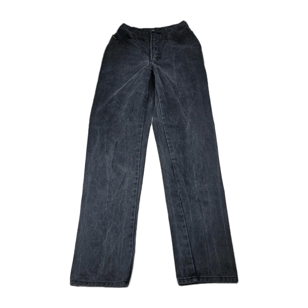 Vintage Blaze Ridding Jeans Women's 9 28 Acid Wash Straight‎ Leg Denim Pants